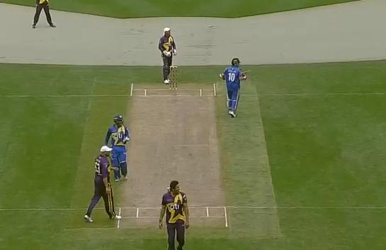 Sachin Blasters vs Warne Warriors 1st T20 in New York. Cricket All-Stars,Sachin Blasters vs Warne Warriors,Sachin Blasters,Warne Warriors,Sachin Blasters vs Warne Warriors 1st T20,Sachin,shane warne,sachin tendulkar,Sachin Tendulkar vs Shane Warne