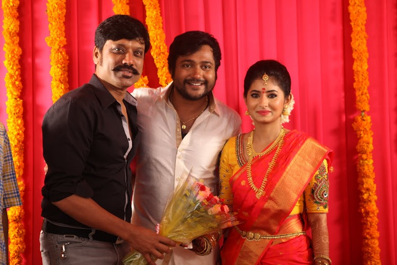 Bobby Simha and Reshmi Menon's engagement held in a private guest house in Mylapore in Chennai on 8 November. Bobby Simha and Reshmi Menon,Bobby Simha,Reshmi Menon,reshmi menon engagement,bobby simha engagement,bobby simha engagement photos,bobby simha wedding,Reshmi Menon wedding