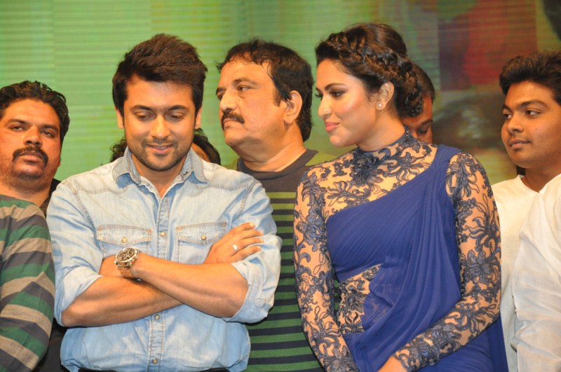Memu Audio Launch event held at Hyderabad. Actor Suriya, Actress Amala Paul, Richa Panai, Aarush, Pandiraj, KE Gnanavel Raja, Nishesh, Baby Vaishnavi, Anchor Jhansi and others graced the event. Suriya,Amala Paul,Richa Panai,Memu audio launch,Memu audio launch pics,Memu audio launch images,Memu audio launch photos,Memu audio launch stills,Memu audio launch pictures
