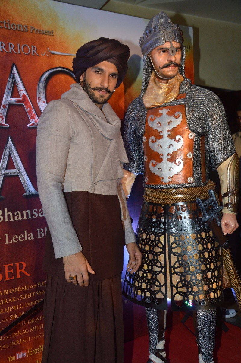 Bollywood actor Ranveer Singh today launched the much-awaited graphic web series, Blazing Bajirao at a popular suburban multiplex. Ranveer Singh,Ranveer Singh launches Blazing Bajirao,Blazing Bajirao,actor Ranveer Singh