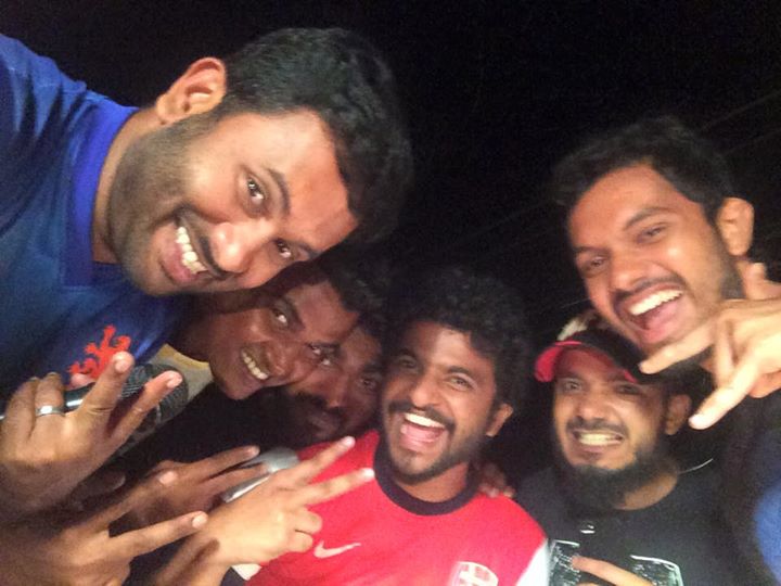 'Oru Vadakkan Selfie' Team Oru vadakkan selfie,nivin pauly,Aju varghese,Manjima Mohan,oru vadakkan selfie photos,Selfie spree,Malayalam actors selfies