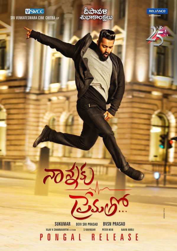 The first look poster of Jr.NTR's has been revealed as a Ganesh Chathurthi treat for the Telugu audience. Nannaku Prematho First Look Poster,Nannaku Prematho,Nannaku Prematho first look,Nannaku Prematho poster,jr.ntr,ntr