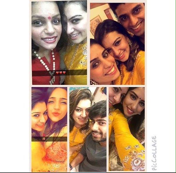 Hansika Motwani celebrates Diwali - the festival of lights with her family. Hansika Motwani,Hansika Motwani diwali,celebrity diwali,hansika celebrates diwali,happy diwali