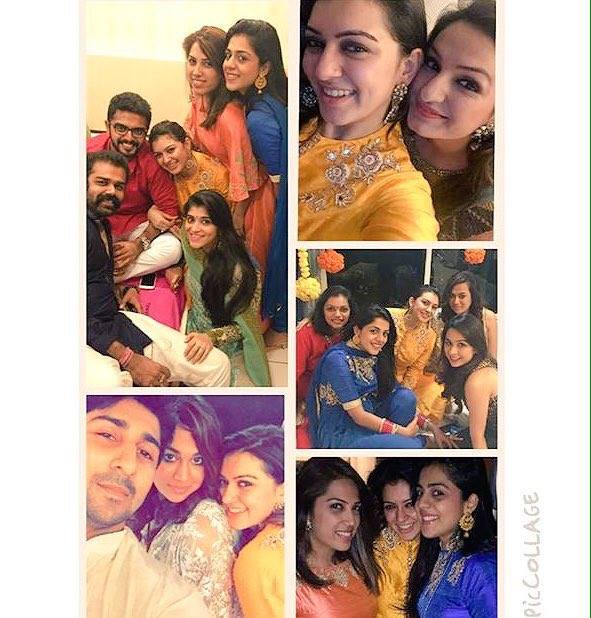 Hansika Motwani celebrates Diwali - the festival of lights with her family. Hansika Motwani,Hansika Motwani diwali,celebrity diwali,hansika celebrates diwali,happy diwali