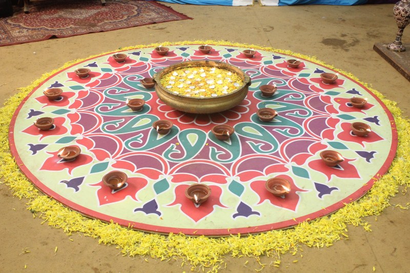 The makers of the show threw a unique pre Diwali bash on the sets of Ashoka for the completion of 200 episodes. The entire cast and crew celebrated Diwali in an eco-friendly way with Rangoli and Diya and sweets. Chakravartin Ashoka Samrat,Chakravartin Ashoka Samrat celebrates 200 episode,Chakravartin Ashoka Samrat 200 episode,Chakravartin Ashoka Samrat celebration