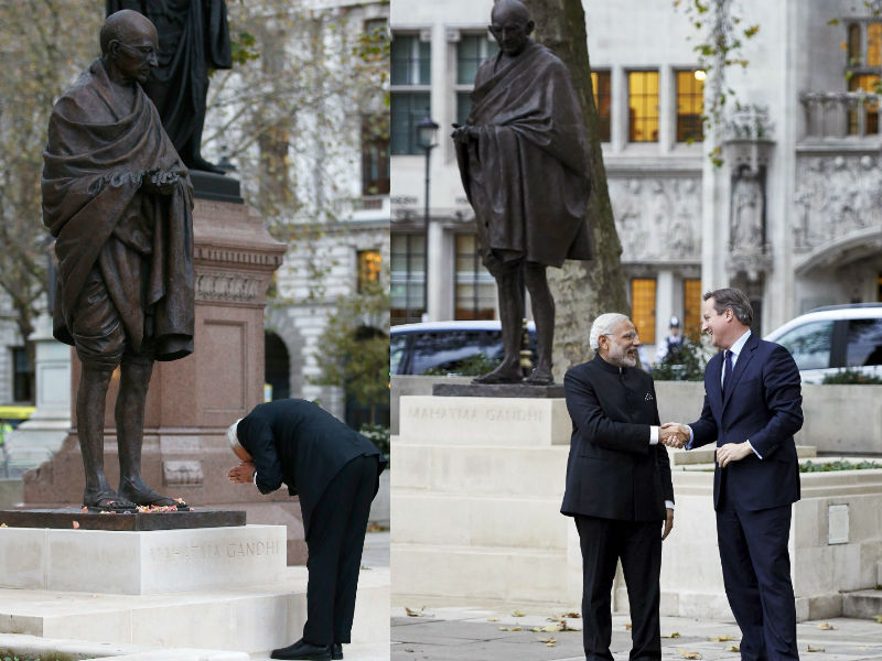 Prime Minister Narendra Modi arrived in London on Thursday (12 November) for his first visit to the United Kingdom since he assumed office. Narendra Modi,Narendra Modi UK Visit,Narendra Modi UK Visit Day 1,Narendra Modi in UK,Narendra Modi addesses,David Cameron,modi and David Cameron,Narendra Modi and David Cameron