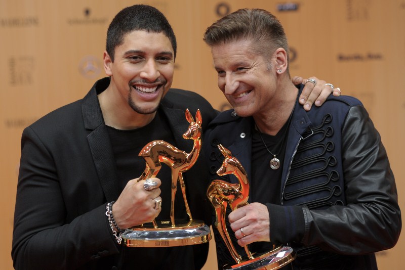 Germany's Bambi Awards honor individuals in entertainment, literature, sports and politics. Bambi 2015,Bambi awards,Bambi awards 2015,Bambi 2015 media awards,Hilary Swank,Tobias Moretti,Andreas Bourani,Hartmut Engler,Bambi awards 2015 pics,Bambi awards 2015 images,Bambi awards 2015 photos,Bambi awards 2015 stills,Bambi awards 2015 pictures