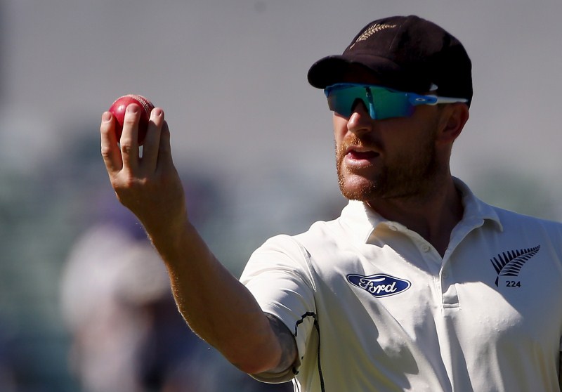 Photos of Fourth day of the second cricket test match between Australia v New Zealand at the WACA ground in Perth. Australia v New Zealand,New Zealand v Australia,Australia v New Zealand test match,Australia v New Zealand 2015,AusvsNZ