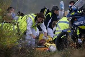 French train derails,French train derails on test run,train derails on test run,Paris to Strasbourg,trial train