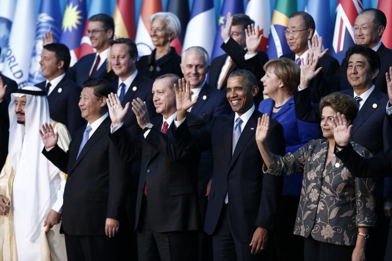 U.S. President Barack Obama and Russian President Vladimir Putin agreed on the need for a Syria-led political transition including U.N.-mediated talks, when they spoke at the G20 summit. G20 Summit,G20 Summit 2015 Turkey,G20 Summit 2015,Barack Obama,Vladimir Putin,G20 Summit pics,G20 Summit images,G20 Summit photos,G20 Summit stills,G20 Summit pictures