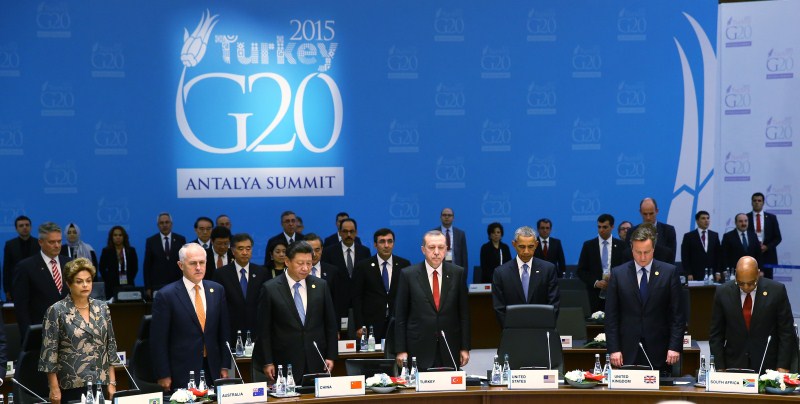 U.S. President Barack Obama and Russian President Vladimir Putin agreed on the need for a Syria-led political transition including U.N.-mediated talks, when they spoke at the G20 summit. G20 Summit,G20 Summit 2015 Turkey,G20 Summit 2015,Barack Obama,Vladimir Putin,G20 Summit pics,G20 Summit images,G20 Summit photos,G20 Summit stills,G20 Summit pictures