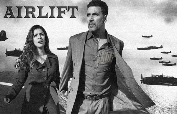Airlift is an upcoming Bollywood film directed by Raja Krishna Menon and Produced by Bhushan Kumar and Nikhil Advani. Starring Akshay Kumar and Nimrat Kaur in the lead role. Akshay Kumar,Airlift first look poster,Airlift first look,Airlift motion poster,Airlift,akshay kumar in Airlift,Airlift poster,Airlift movie stills,Airlift movie pics,Airlift movie images,Airlift movie photos,Airlift movie pictures