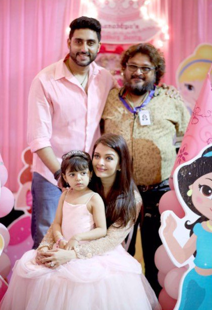 Aishwarya and Bachchan organise princess-themed birthday bash for