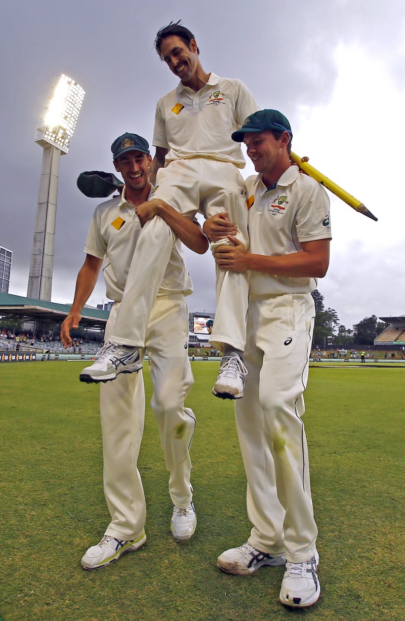 Australia fast bowler Mitchell Johnson retires from international cricket. Mitchell Johnson,Australia fast bowler Mitchell Johnson,fast bowler Mitchell Johnson,Mitchell Johnson retires,cricket,Australia Vs New Zealand,Mitchell Johnson bids farewell,Mitchell Johnson farewell