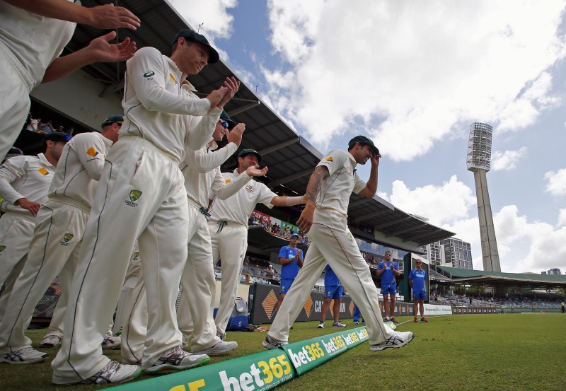 Australia fast bowler Mitchell Johnson retires from international cricket. Mitchell Johnson,Australia fast bowler Mitchell Johnson,fast bowler Mitchell Johnson,Mitchell Johnson retires,cricket,Australia Vs New Zealand,Mitchell Johnson bids farewell,Mitchell Johnson farewell