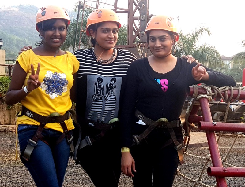 Actress Ekta Jain and Singer Sanchiti celebrated children's day at a adventure park. Ekta Jain,actress Ekta Jain,Singer Sanchiti,Ekta Jain,Singer Sanchiti celebrated children's day