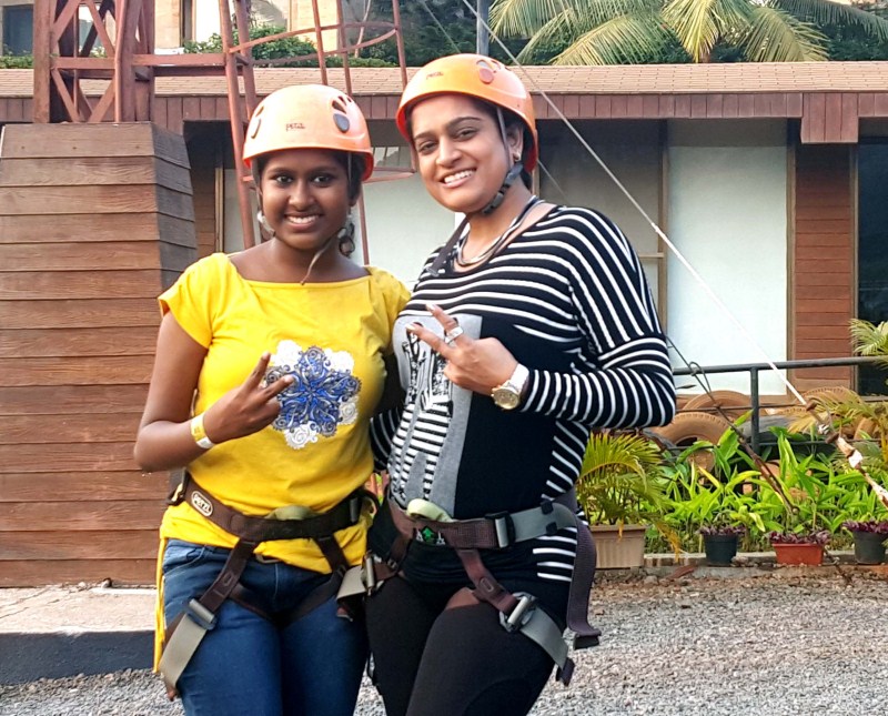 Actress Ekta Jain and Singer Sanchiti celebrated children's day at a adventure park. Ekta Jain,actress Ekta Jain,Singer Sanchiti,Ekta Jain,Singer Sanchiti celebrated children's day
