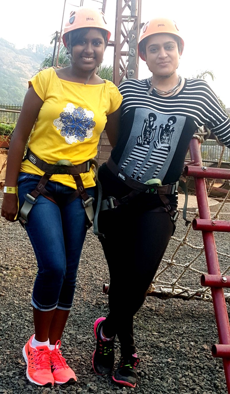 Actress Ekta Jain and Singer Sanchiti celebrated children's day at a adventure park. Ekta Jain,actress Ekta Jain,Singer Sanchiti,Ekta Jain,Singer Sanchiti celebrated children's day