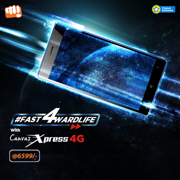 Micromax on Wednesday (18 November) launched its first 4G smartphone Canvas Xpress 4G,CanvasXpress4G,Micromax 4G,Micromax 4G smartphone,smartphone,Micromax smartphone,4G smartphone