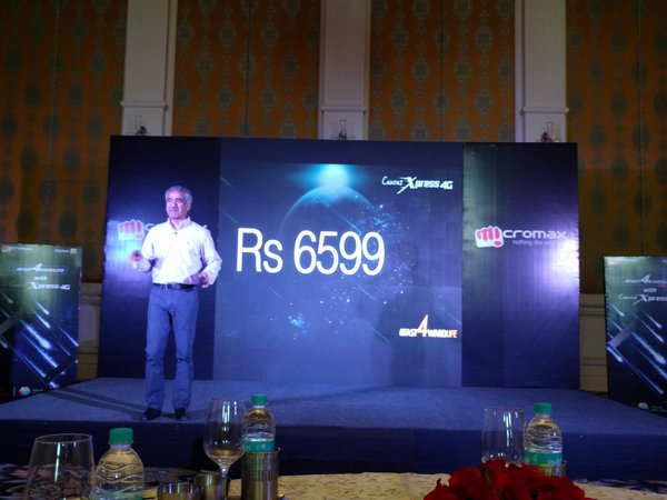Micromax on Wednesday (18 November) launched its first 4G smartphone Canvas Xpress 4G,CanvasXpress4G,Micromax 4G,Micromax 4G smartphone,smartphone,Micromax smartphone,4G smartphone