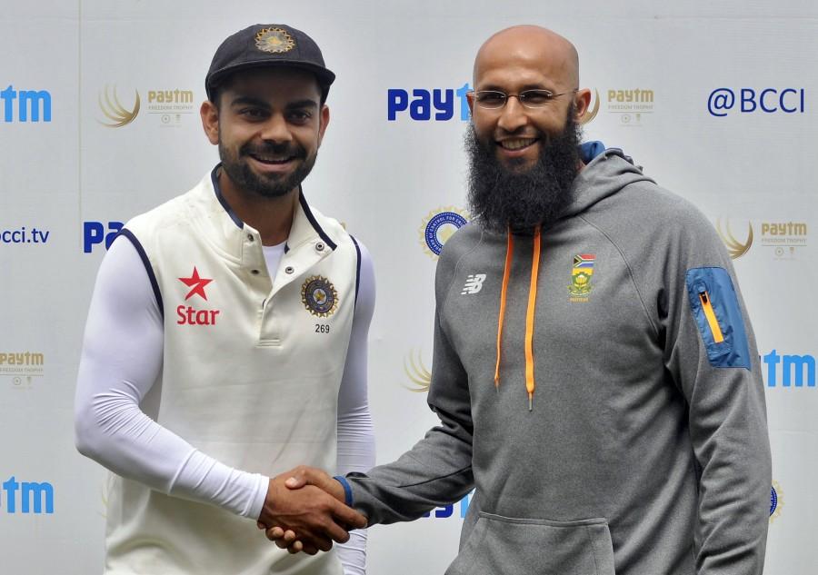 Indian spinners ruled the roost as South Africa were reduced to 177/7 at tea on the opening day of the second cricket Test being played at the M. Chinnaswamy Stadium here on Saturday. India vs South Africa,INDvsSA,Ashwin,Jadeja,India vs South Africa 2015,India vs South Africa Test Series,Chinnaswamy Stadium