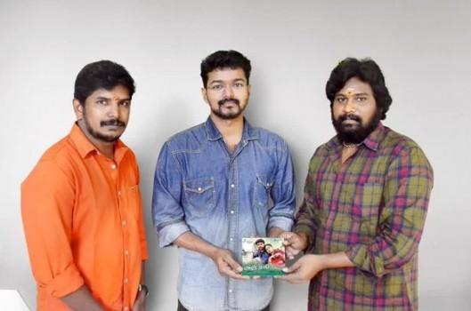 South Indian Actor Ilayathalapathy Vijay unveiled Vimal's Anjala Audio on Thursday (19 November) in Chennai.