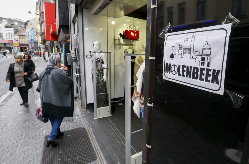 Two of the Paris attackers are among dozens of people who lived under the radar in the poor Molenbeek district of Brussels who have taken up arms for Islamic State. Molenbeek,Paris attackers,Paris attack,Molenbeek district,Brussels,Islamic State