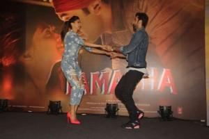 Ranbir Kapoor and Deepika Padukone,Ranbir Kapoor,Deepika Padukone,Tamasha,Tamasha promotion,Tamasha Chemistry Meter Launch,Tamasha Chemistry Meter,Chemistry Meter Launch