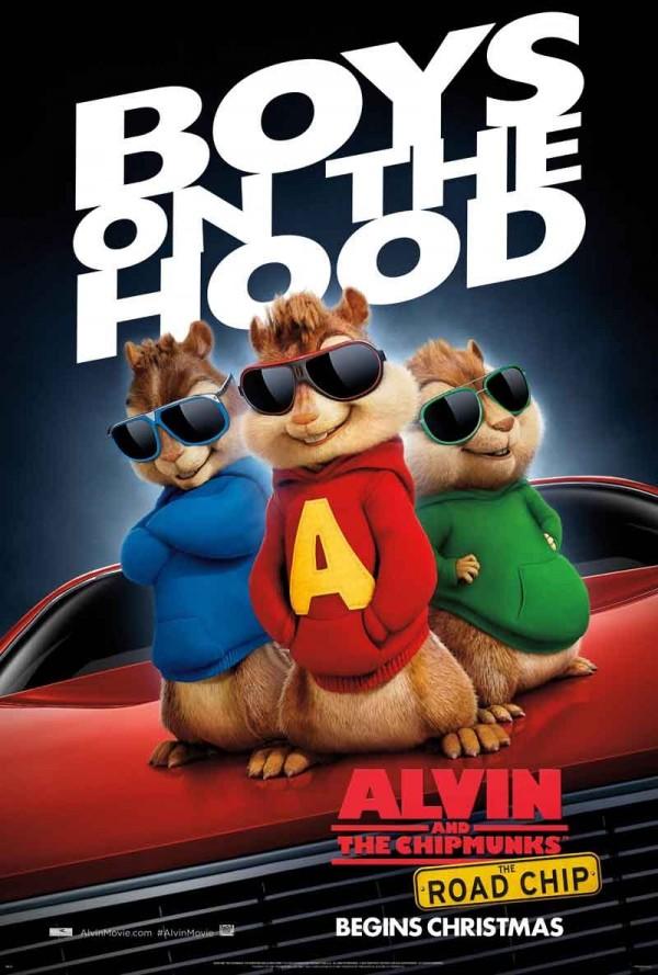 Alvin and the Chipmunks: The Road Chip movie poster - Photos,Images