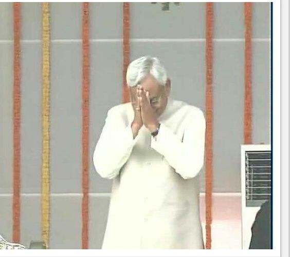 Janata Dal-United (JD-U) leader Nitish Kumar, who led the Grand Alliance to victory in the assembly elections, on Friday took oath as the chief minister of Bihar. Nitish Kumar,Nitish Kumar takes oath,Nitish Kumar takes oath as Bihar Chief Minister,Bihar Chief Minister,Nitish Kumar oath,Nitish Kumar oath as CM