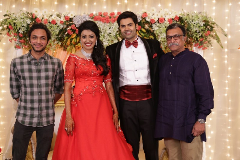 Tamil Actor Ganesh Venkatraman and TV actress, anchor Nisha Krishnan Wedding Reception held at Chennai. Ganesh Venkatraman Nisha Krishnan Wedding Reception,Ganesh Venkatraman and Nisha Krishnan Wedding Reception,Ganesh Venkatraman Wedding Reception,Nisha Krishnan Wedding Reception,Ganesh Venkatraman and Nisha Krishnan Wedding,Ganesh Venkatraman and Nisha Kr