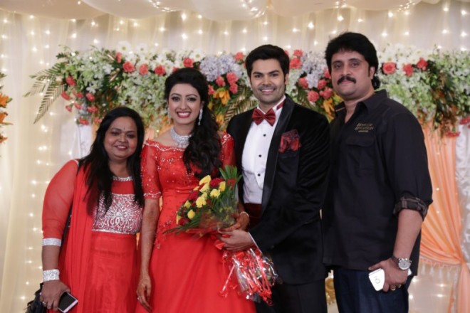 Tamil Actor Ganesh Venkatraman and TV actress, anchor Nisha Krishnan Wedding Reception held at Chennai. Ganesh Venkatraman Nisha Krishnan Wedding Reception,Ganesh Venkatraman and Nisha Krishnan Wedding Reception,Ganesh Venkatraman Wedding Reception,Nisha Krishnan Wedding Reception,Ganesh Venkatraman and Nisha Krishnan Wedding,Ganesh Venkatraman and Nisha Kr