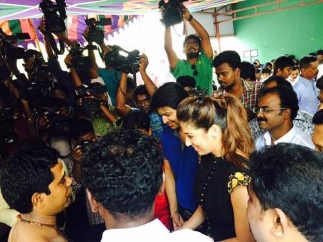 Raai Laxmi and Srikanth Attend 'Sawkarpettai' Press Meet