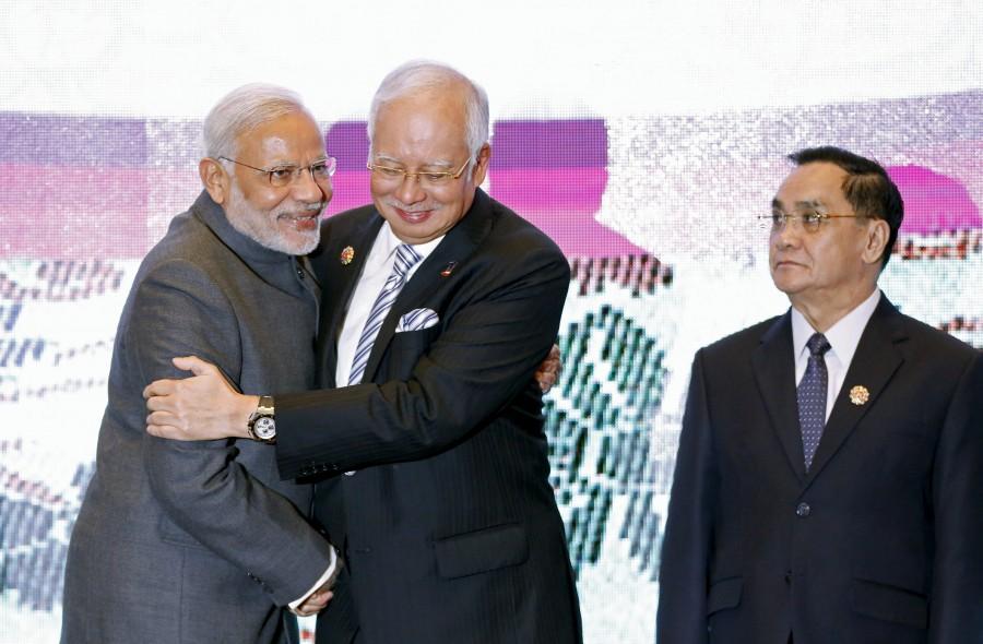 India's Prime Minister Narendra Modi attending the ASEAN Business and Investment Summit in Kuala Lumpur, Malaysia. India-ASEAN Summit,India-ASEAN,PM Narendra Modi,Narendra Modi,Narendra Modi in Kuala Lumpur,Modi in Kuala Lumpur,ASEAN Business and Investment Summit,Prime Minister Narendra Modi