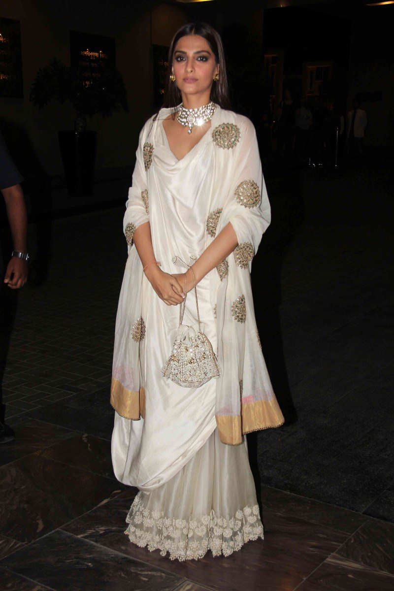 Kangana Ranaut, Alia Bhatt, Sonam Kapoor, Shahid Kapoor, Mira Rajput, director Anurag Kashyap, Vikas Bahl and others attened Fashion designer Masaba's wedding reception. Masaba's wedding reception,Masaba wedding reception,Masaba wedding,Kangana Ranaut,Alia Bhatt,Sonam Kapoor,Shahid Kapoor,Mira Rajput,Masaba wedding reception pics,Masaba wedding reception images,Masaba wedding reception photos,Masaba wedding reception