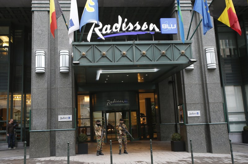 Soldiers patrolled the streets of Brussels on the third day of a security lockdown on Monday and the tenth day of a manhunt for the suspected mastermind of the 13 November attacks in Paris. Brussels Terror Alert,Terror Alert,Paris attacks,Paris terror attack,Soldiers patrolled,Brussels security