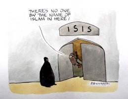 IBTimes Cartoon,Ponappa Cartoon,Isis cartoon