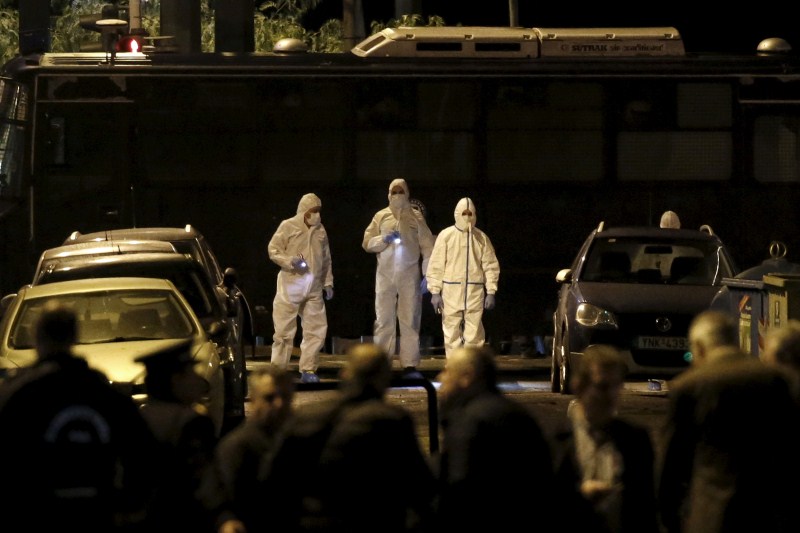 A bomb exploded outside the offices of a Greek business federation in central Athens early on Tuesday, police officials said, smashing windows but causing no injuries. Greece Bomb Blast,Bomb Blast,Bomb Blast in Greece,Athens Business Federation,Athens Business Federation damaged,bomb blast at Athens Business Federation,bomb exploded