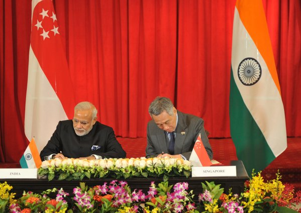 India, Singapore Sign Strategic Partnership, 9 Deals - Photos,Images ...