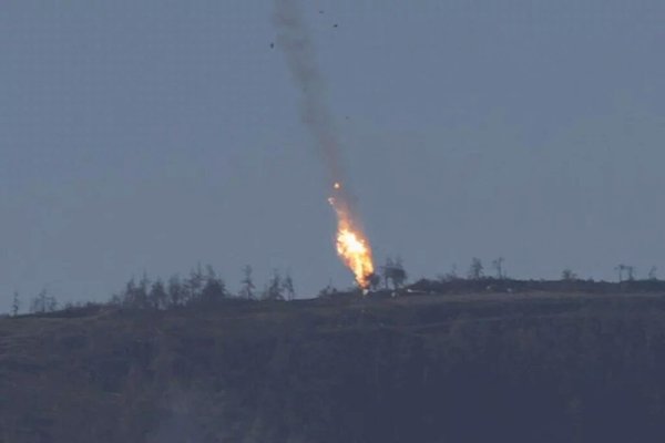 Turkish fighter jets shot down a Russian-made warplane near the Syrian border on Tuesday after repeatedly warning it over air space violations, Turkish officials said, but Moscow said it could prove the jet had not left Syrian air space. Turkey downs Russian warplane near Syria border,Russian warplane,Turkey,Russia,Syria,World news,Middle East and North Africa,Europe,Turkish F-16s