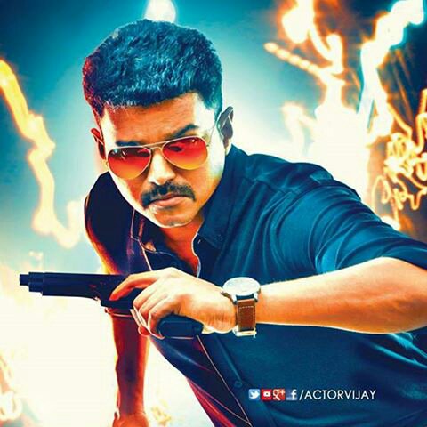 Director Atlee revealed Title and First Look Poster of Vijay's upcoming Movie Theri,Theri first look,Theri first look poster,Theri poster,vijay,vijay 59,ilayathalapathy vijay,atlee,vijay new movie