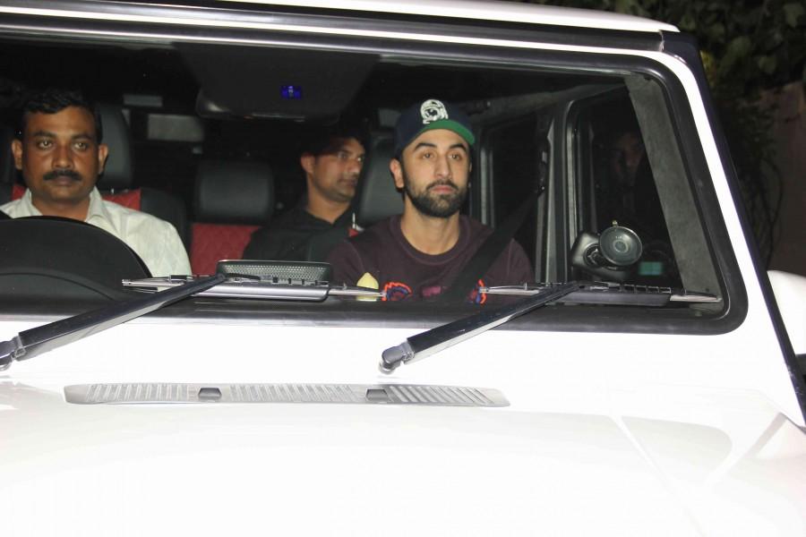 Deepika Padukone, Ranbir Kapoor, Ranveer Singh, Alka Yagnik, Hakim Aalim, Sajid Nadiadwala, Wardha Khan, Siddharth Roy Kapur, Sunidhi Chauhan and Director Imtiaz Ali graced Tamasha special Screening. Tamasha special Screening,Tamasha,Ranbir Kapoor,Ranveer Singh,Deepika Padukone,Tamasha special Screening pics,Tamasha special Screening images,Tamasha special Screening photos,Tamasha special Screening stills,Tamasha special Screening pictures