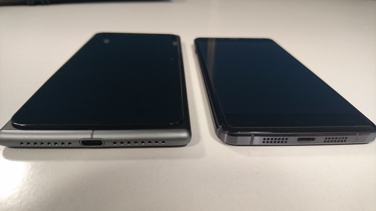 Take a look at the photos of OnePlus X and Obi Worldphone SF1 side-by-side. OnePlus X vs Obi Worldphone SF1,OnePlus X comparison,OnePlus X review,OnePlus X design,OnePlus X photos,Obi Worldphone SF1,Obi Worldphone SF1 comparison,Obi Worldphone SF1 vs oneplus x,Obi Worldphone SF1 photos,Obi Worldphone SF1 photo comparison,Obi Worl