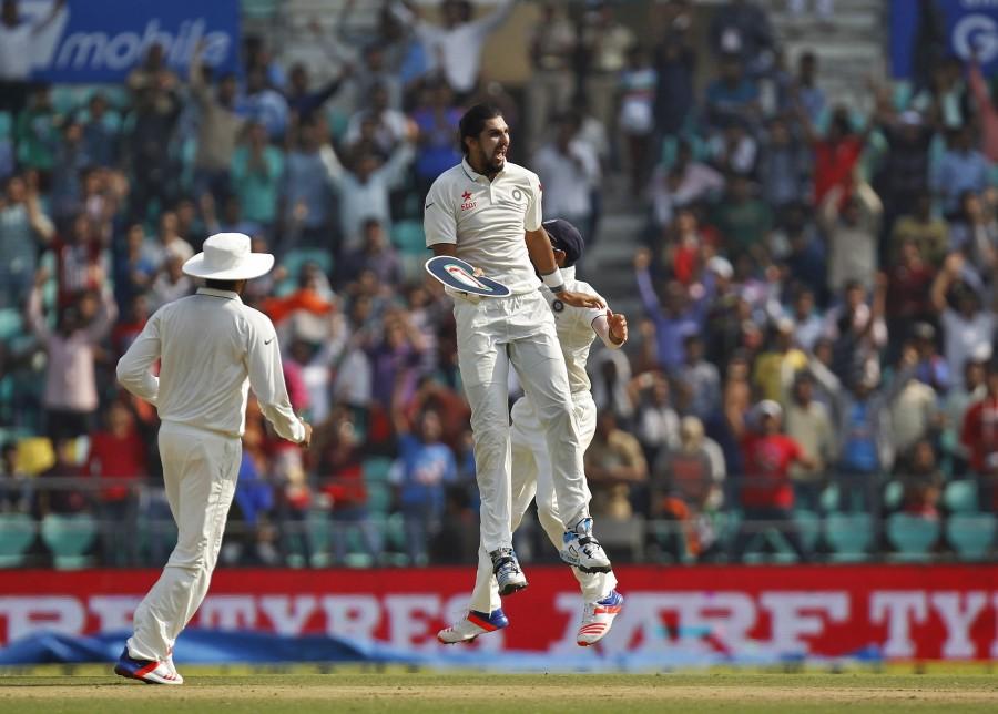 India on Friday won the third Test by 124 runs, clinching the four-match series against South Africa 2-0 at the Vidarbha Cricket Association Stadium here. India vs south africa,India vs South Africa 2015,India vs South Africa Test Series,India Batting,Vidarba Cricket Association Stadium,Vidarba Cricket Stadium,Ind vs SA