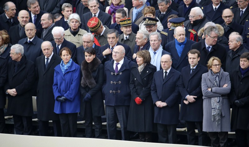 Victim families pay tribute at memorial ceremony at Les Invalides monument in Paris, France on 21 November. Paris Attack,Paris Attack 2015,Victim families pay tribute,memorial ceremony
