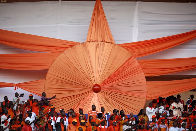 Burkina Faso votes in its first free election in three decades, a year after Blaise Compaore was ousted in a military-backed uprising. Burkina votes,Roch Marc Kabore,Zephirin Diabre,Burkina Faso votes