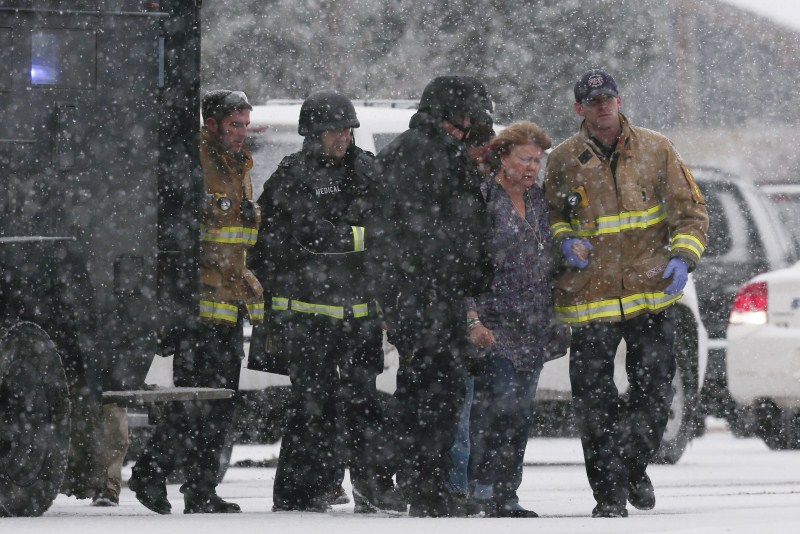 Images from the standoff at a Planned Parenthood clinic in Colorado Springs. Shootout at Planned Parenthood Center,Colorado Springs Shootout at Planned Parenthood Center,Parenthood Center,Colorado Springs,Springs Shootout,Planned Parenthood Center