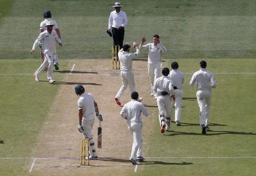 Australia v New Zealand: First day of the third cricket test match at the Adelaide Oval, in South Australia.