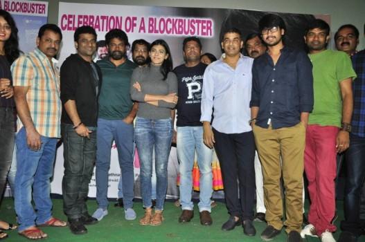 Telugu movie Kumari 21F Success Meet held at Sudarshan 35MM at RTC X Roads in Hyderabad. Actor Raj Tarun, Actress Heebah Patel, Director Palnati Surya Pratap and Music Director Devi Sri Prasad graced the event.
