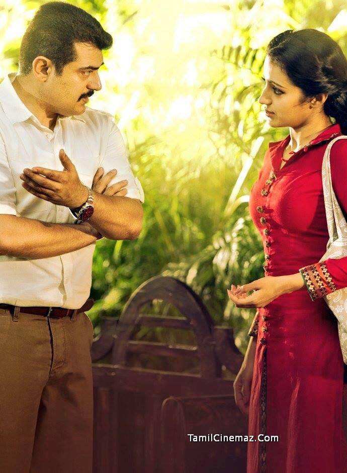 Ajith kumar,Thala ajith,Trisha,Trisha and Ajith,anushka shetty,Yennai Arindhaal,Yennai Arindhaal stills